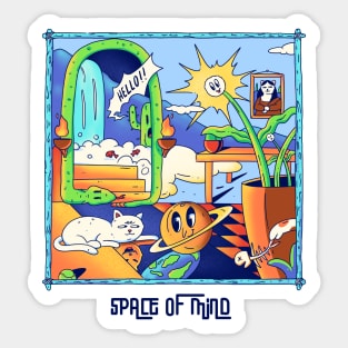 Space of Mind Sticker